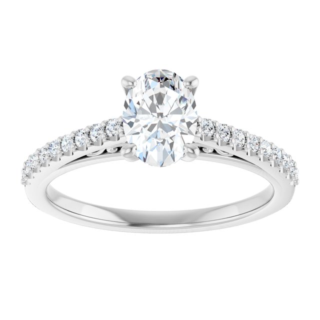Cathedral-Style Engagement Ring