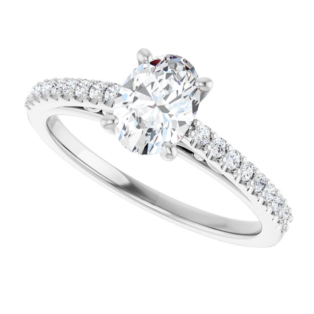 Cathedral-Style Engagement Ring