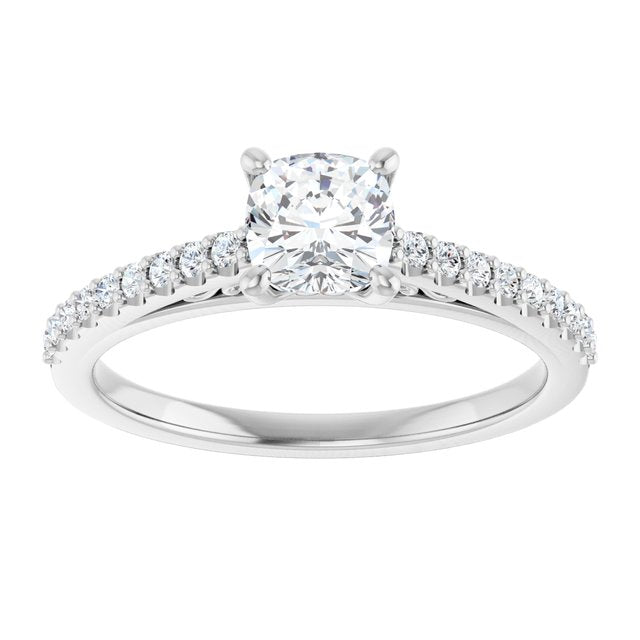Cathedral-Style Engagement Ring