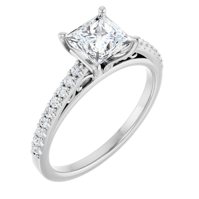 Cathedral-Style Engagement Ring