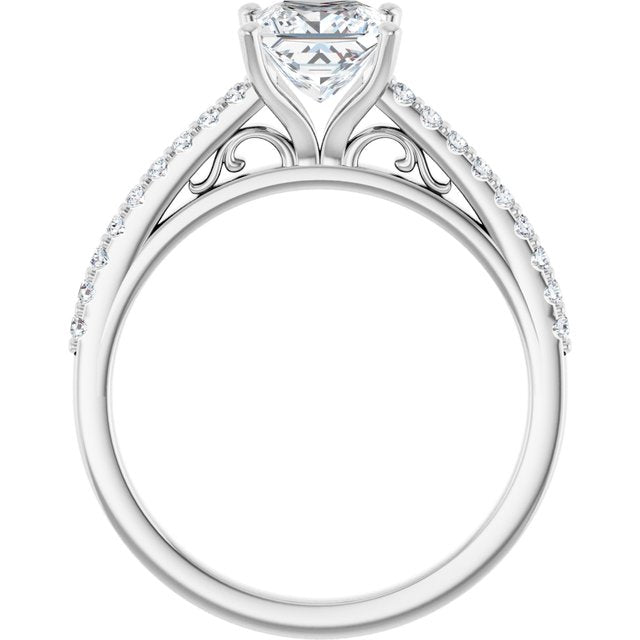 Cathedral-Style Engagement Ring