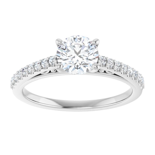 Cathedral-Style Engagement Ring