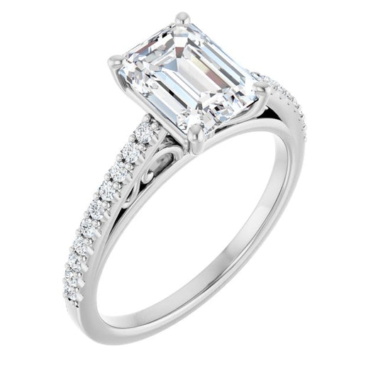 Cathedral-Style Engagement Ring