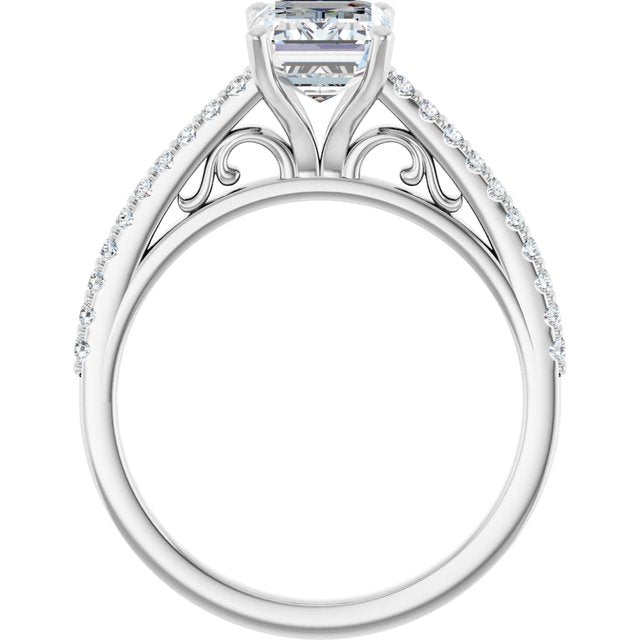 Cathedral-Style Engagement Ring