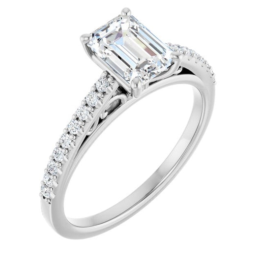 Cathedral-Style Engagement Ring