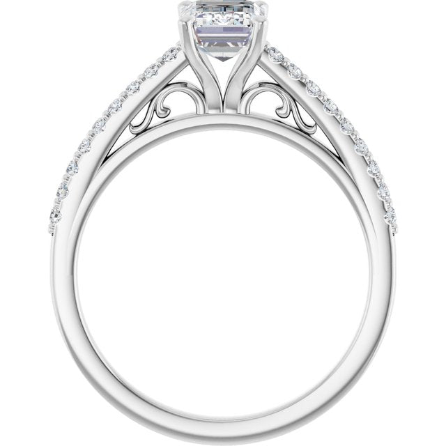Cathedral-Style Engagement Ring