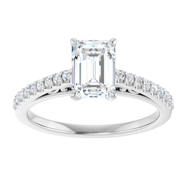 Cathedral-Style Engagement Ring