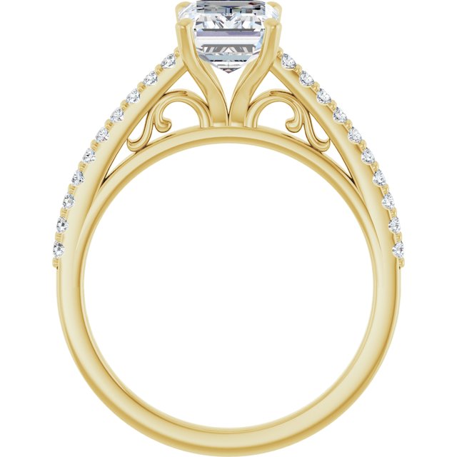 Cathedral-Style Engagement Ring