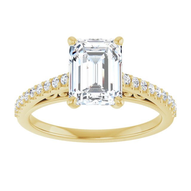 Cathedral-Style Engagement Ring