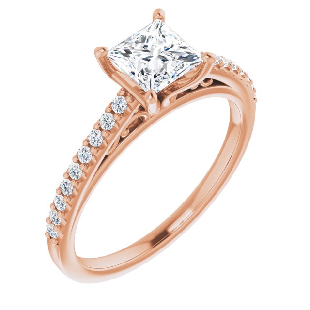 Cathedral-Style Engagement Ring