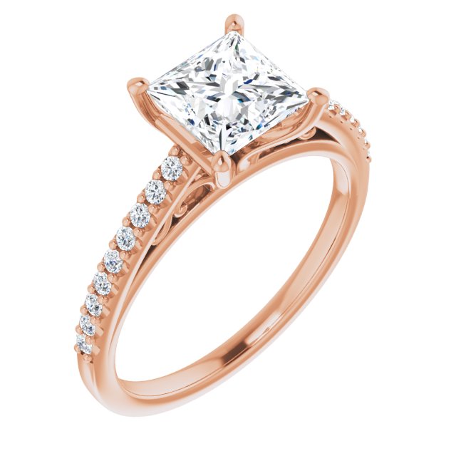 Cathedral-Style Engagement Ring