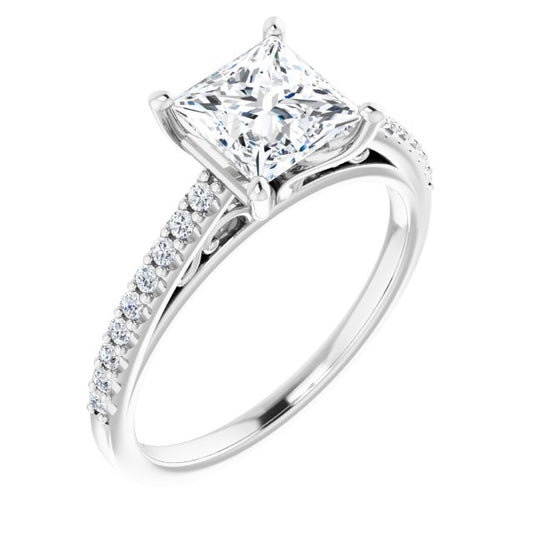 Cathedral-Style Engagement Ring