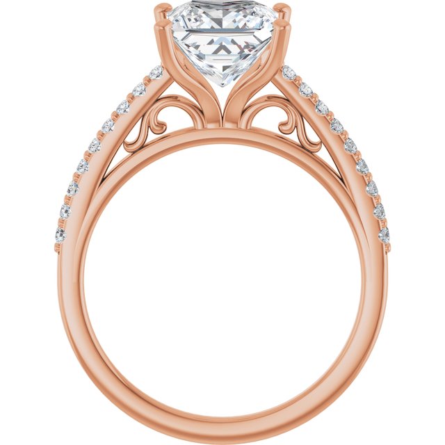 Cathedral-Style Engagement Ring