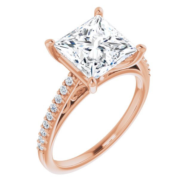 Cathedral-Style Engagement Ring