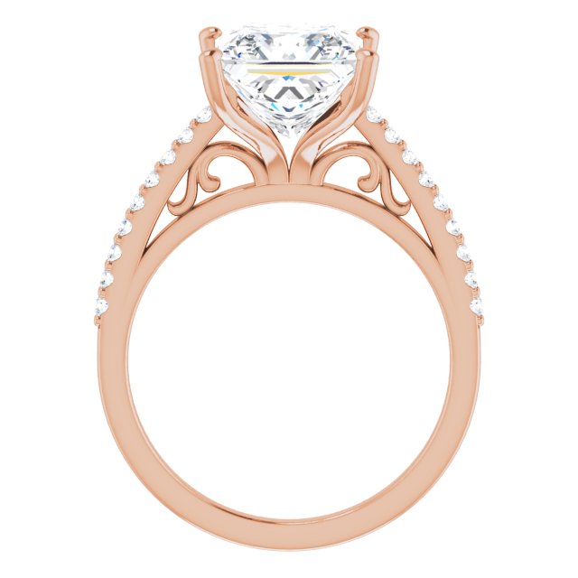 Cathedral-Style Engagement Ring