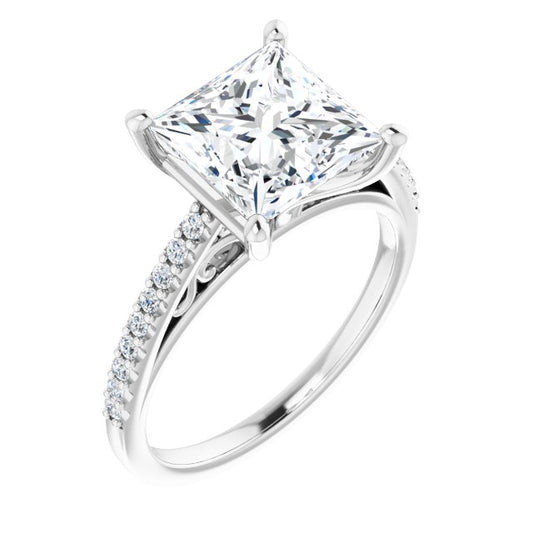 Cathedral-Style Engagement Ring