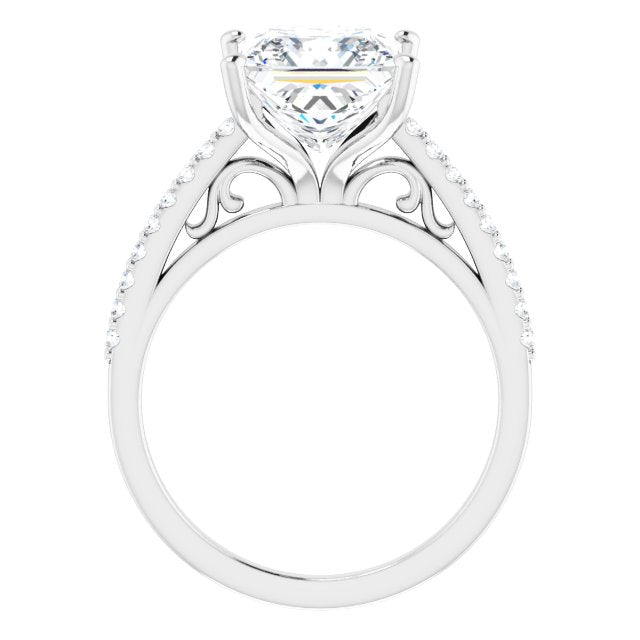 Cathedral-Style Engagement Ring