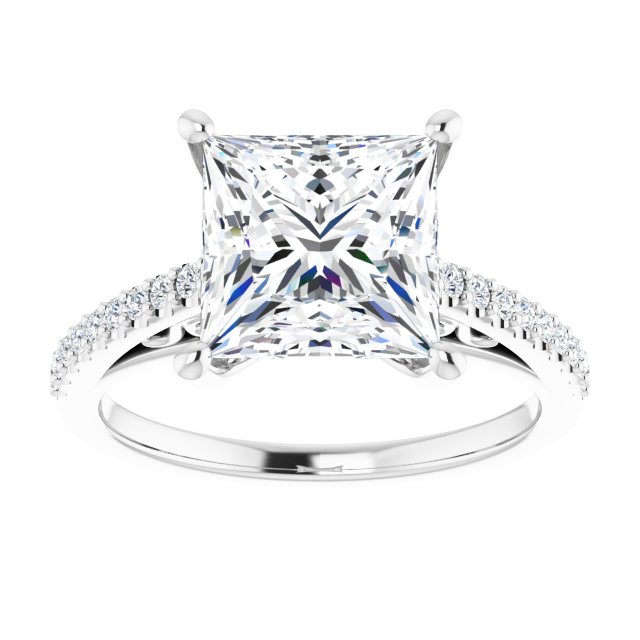 Cathedral-Style Engagement Ring