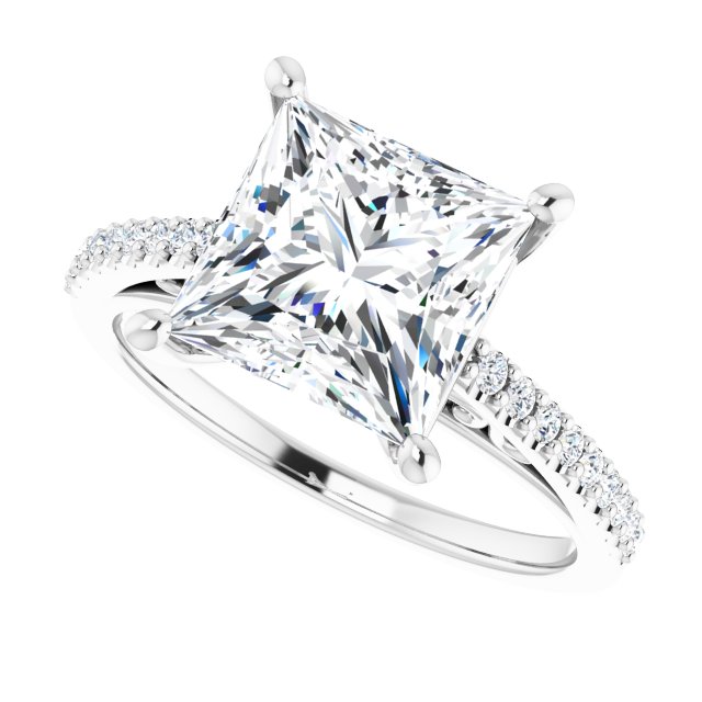 Cathedral-Style Engagement Ring