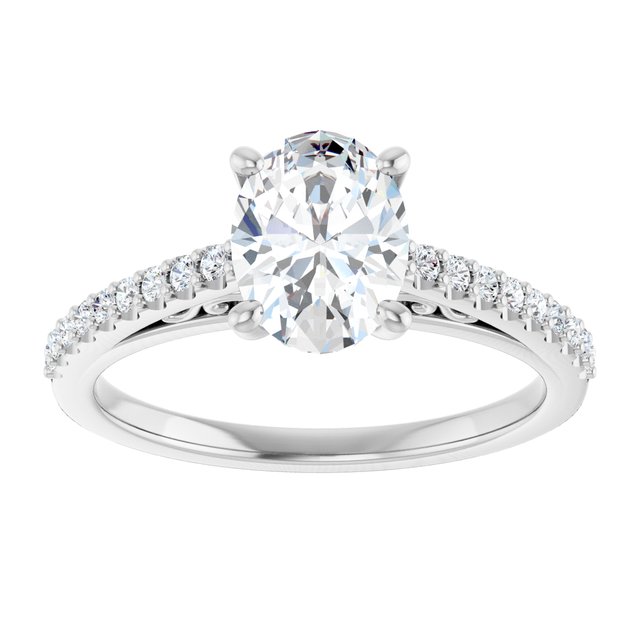 Cathedral-Style Engagement Ring