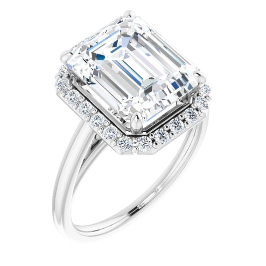 Halo-Style Engagement Ring
