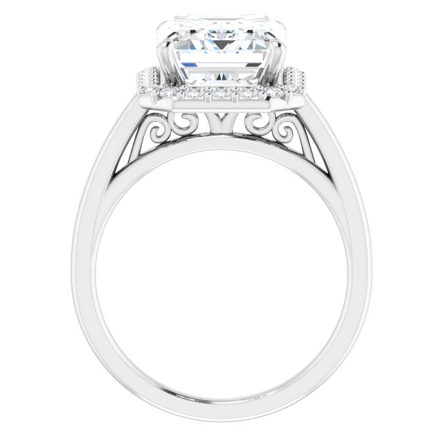 Halo-Style Engagement Ring