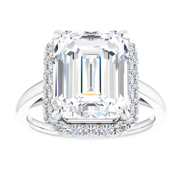 Halo-Style Engagement Ring