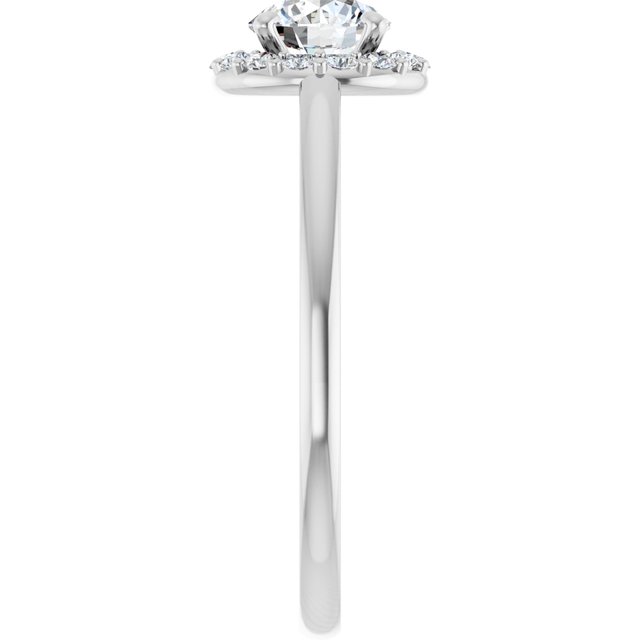 Halo-Style Engagement Ring