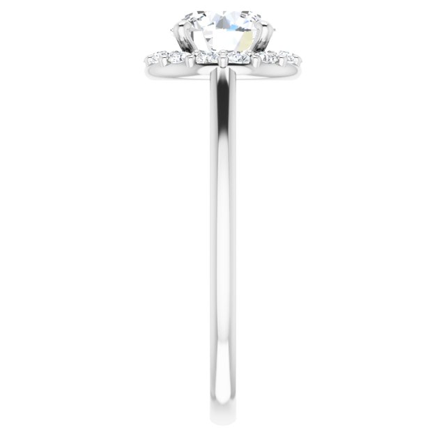 Halo-Style Engagement Ring