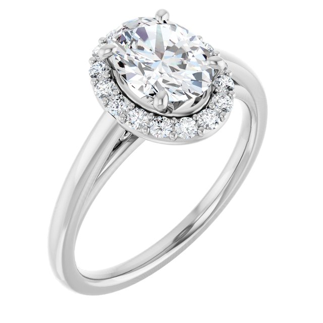 Halo-Style Engagement Ring