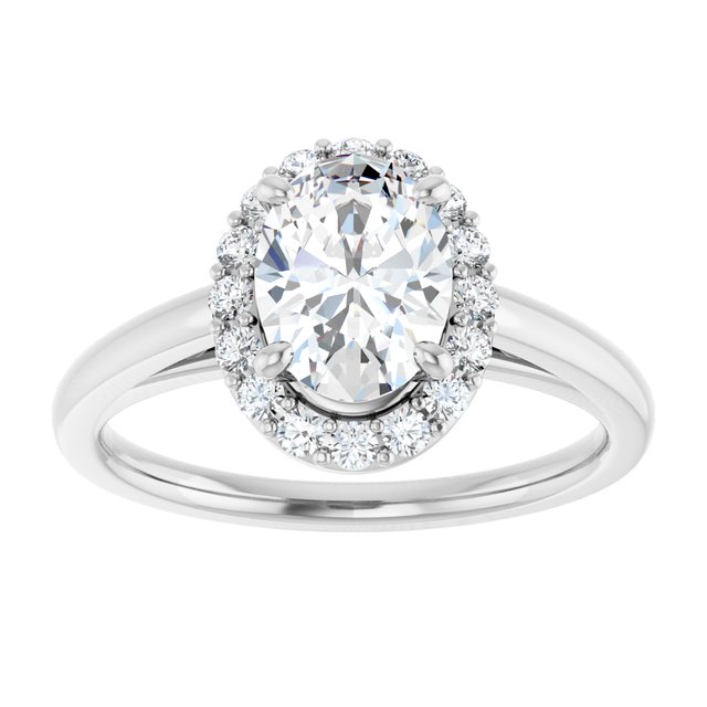 Halo-Style Engagement Ring