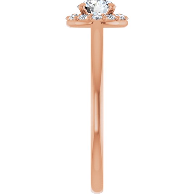 Halo-Style Engagement Ring