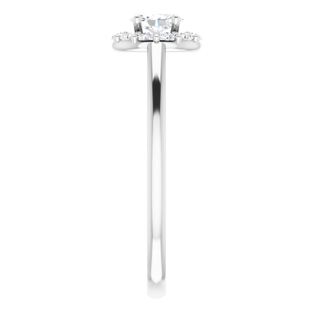 Halo-Style Engagement Ring