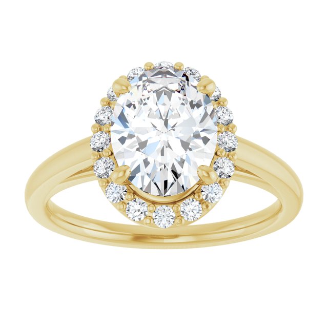 Halo-Style Engagement Ring