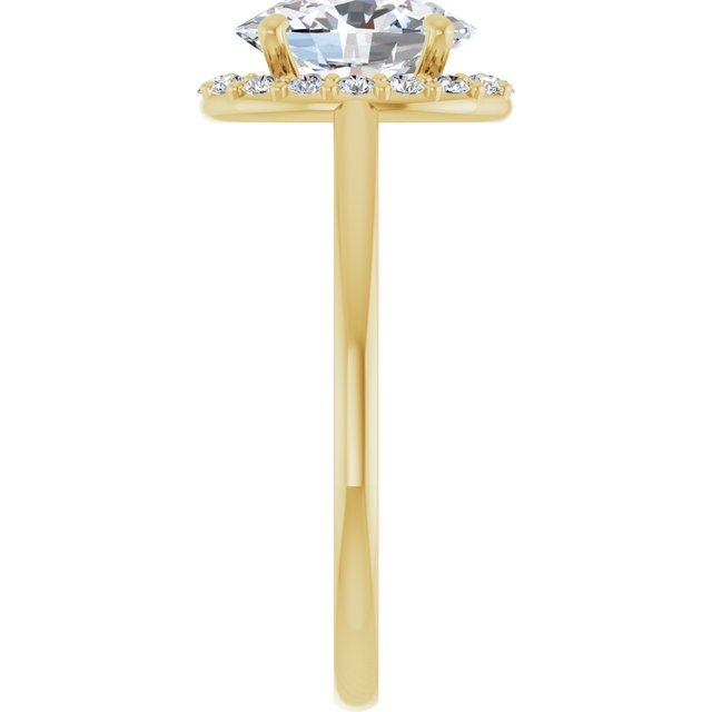 Halo-Style Engagement Ring