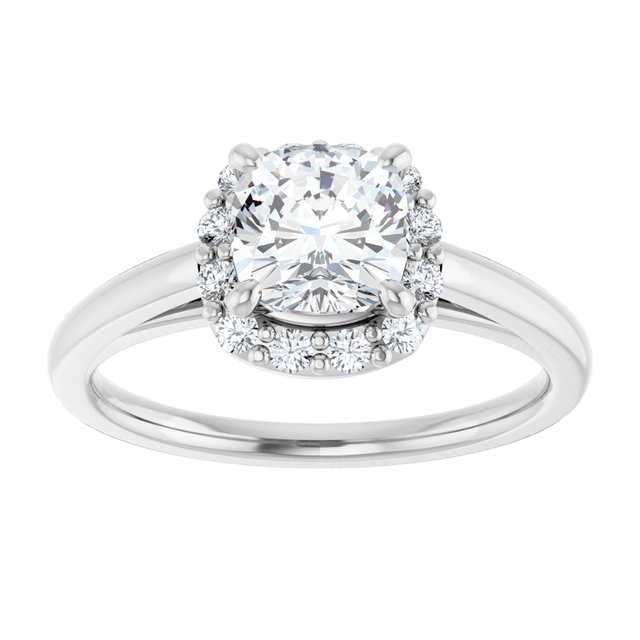 Halo-Style Engagement Ring