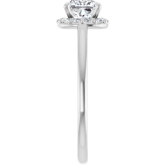 Halo-Style Engagement Ring
