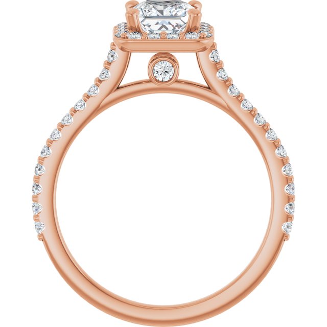 Halo-Style Engagement Ring