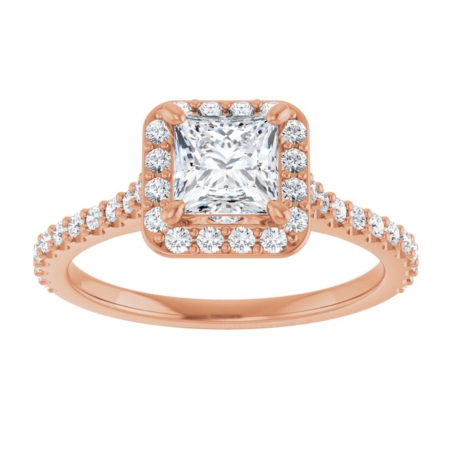 Halo-Style Engagement Ring