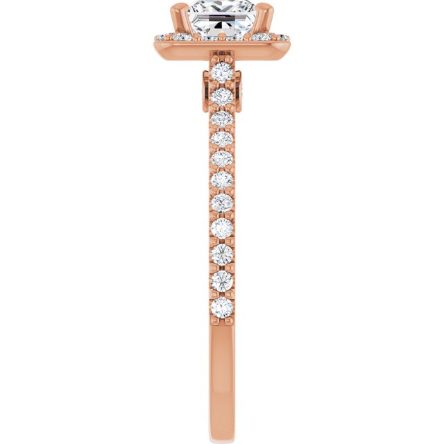 Halo-Style Engagement Ring