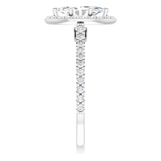 Halo-Style Engagement Ring