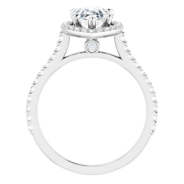 Halo-Style Engagement Ring