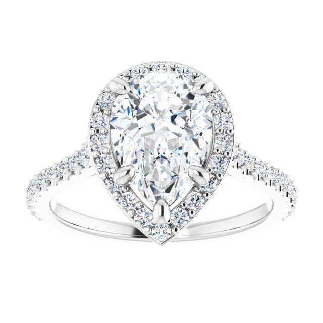 Halo-Style Engagement Ring