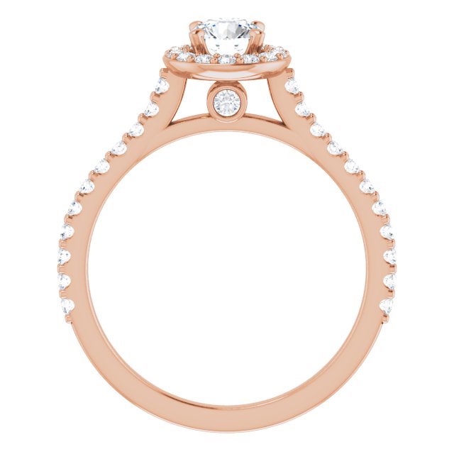Halo-Style Engagement Ring