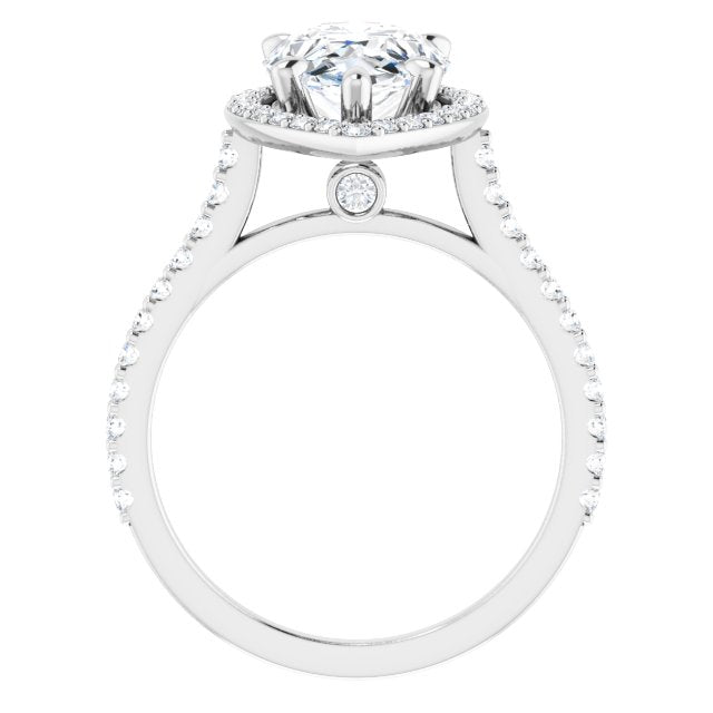Halo-Style Engagement Ring