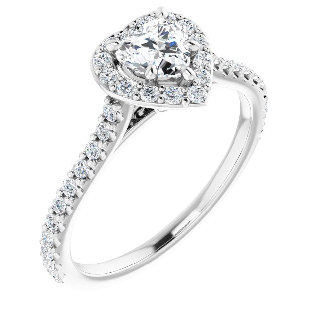 Halo-Style Engagement Ring
