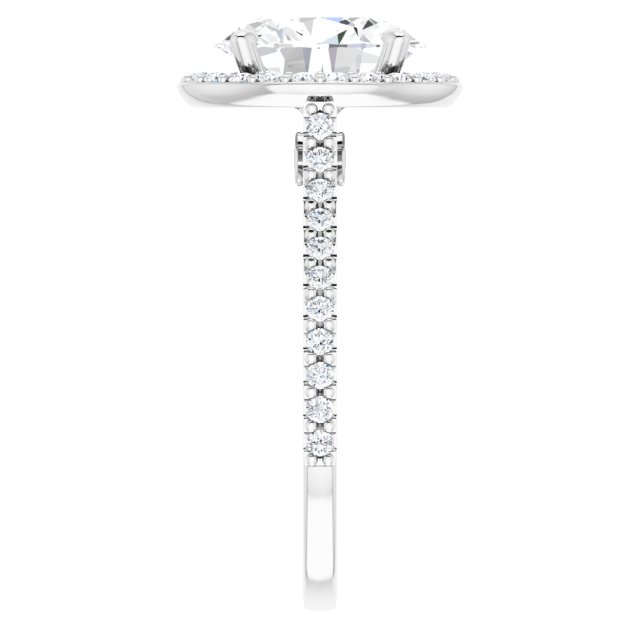 Halo-Style Engagement Ring