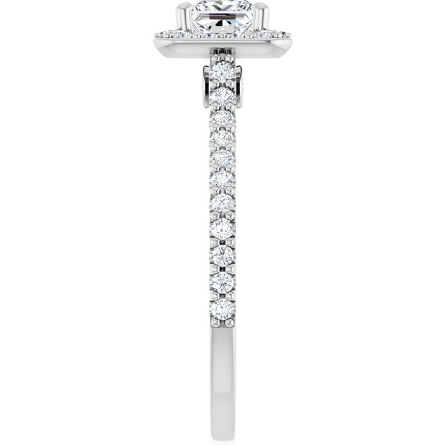 Halo-Style Engagement Ring