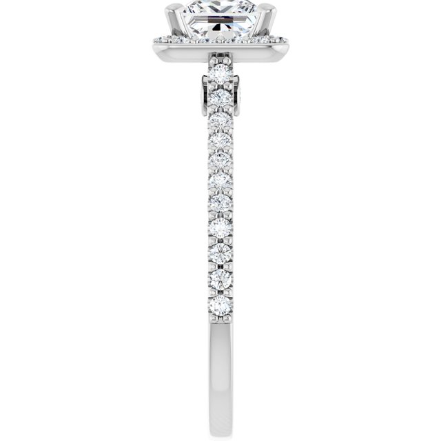 Halo-Style Engagement Ring