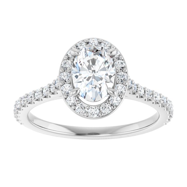 Halo-Style Engagement Ring